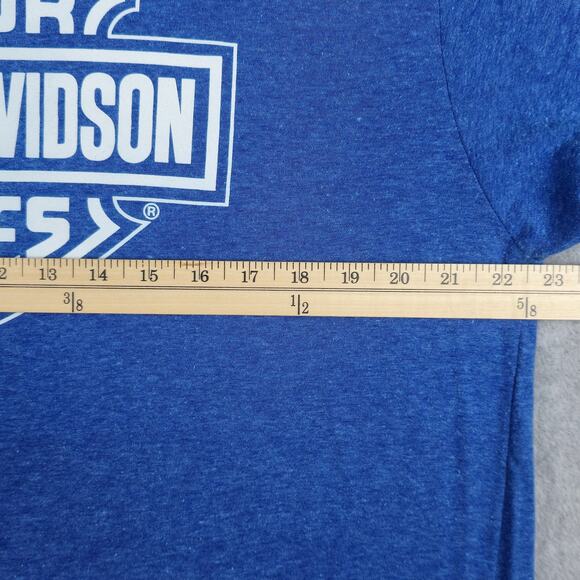 Harley Davidson Tucson Arizona XL Blue Short Sleeve T Shirt - Picture 6 of 13